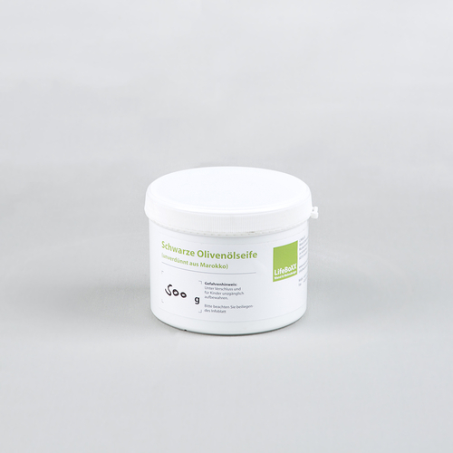 Schwarze Olivenölseife