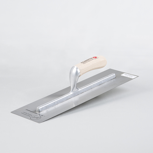 Glättekelle für Estrichleger (Stahlspachtel) 400 x 116 mm